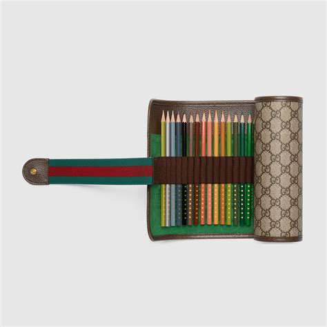 cheap gucci pencil case|Gucci colored pencils.